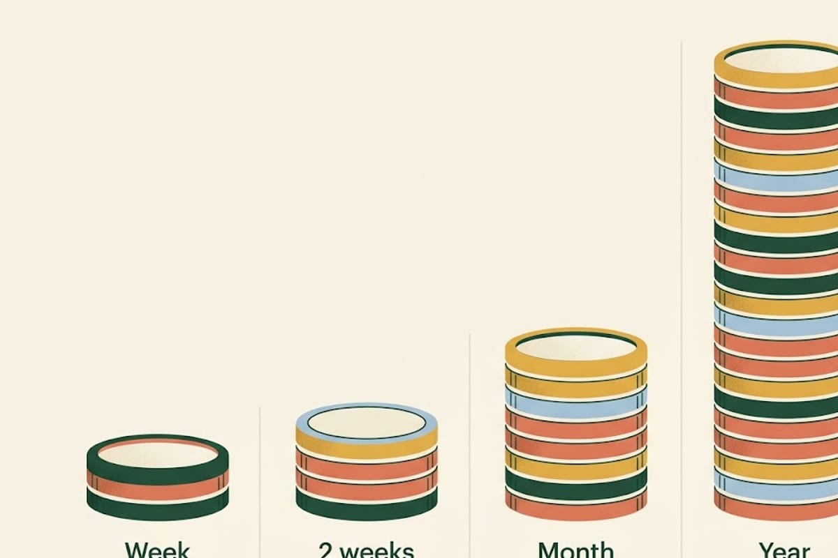 Week, fortnight, month, year