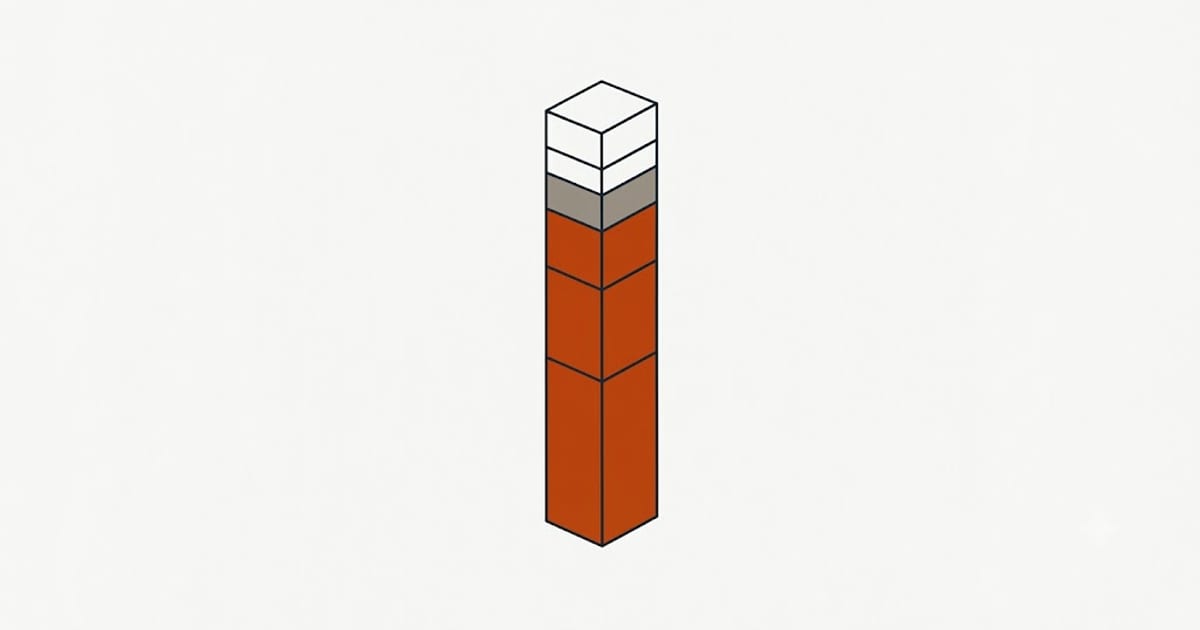 One salary split into fixed blocks