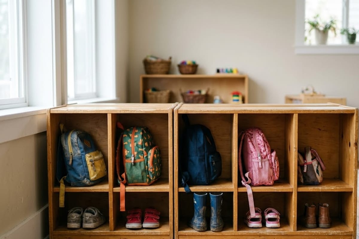 Daycare cubbies, the cost that dominates two-earner family budgets